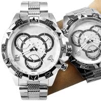 Relogio Masculino Aço Inoxidavel Prova Dagua Social Presente Pesado Original Grande Casual - 1