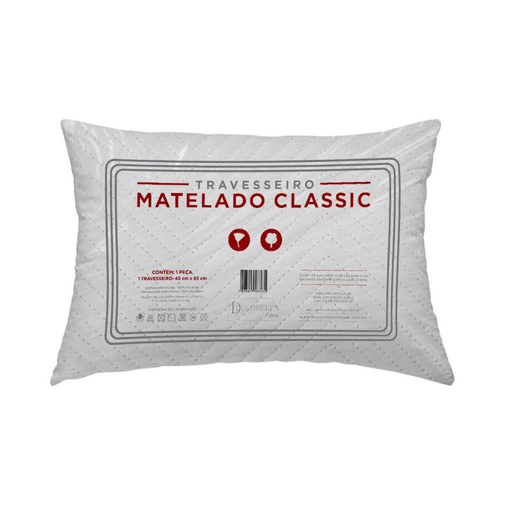 Travesseiro Suporte 65cm X 45cm Matelado Classic - 1