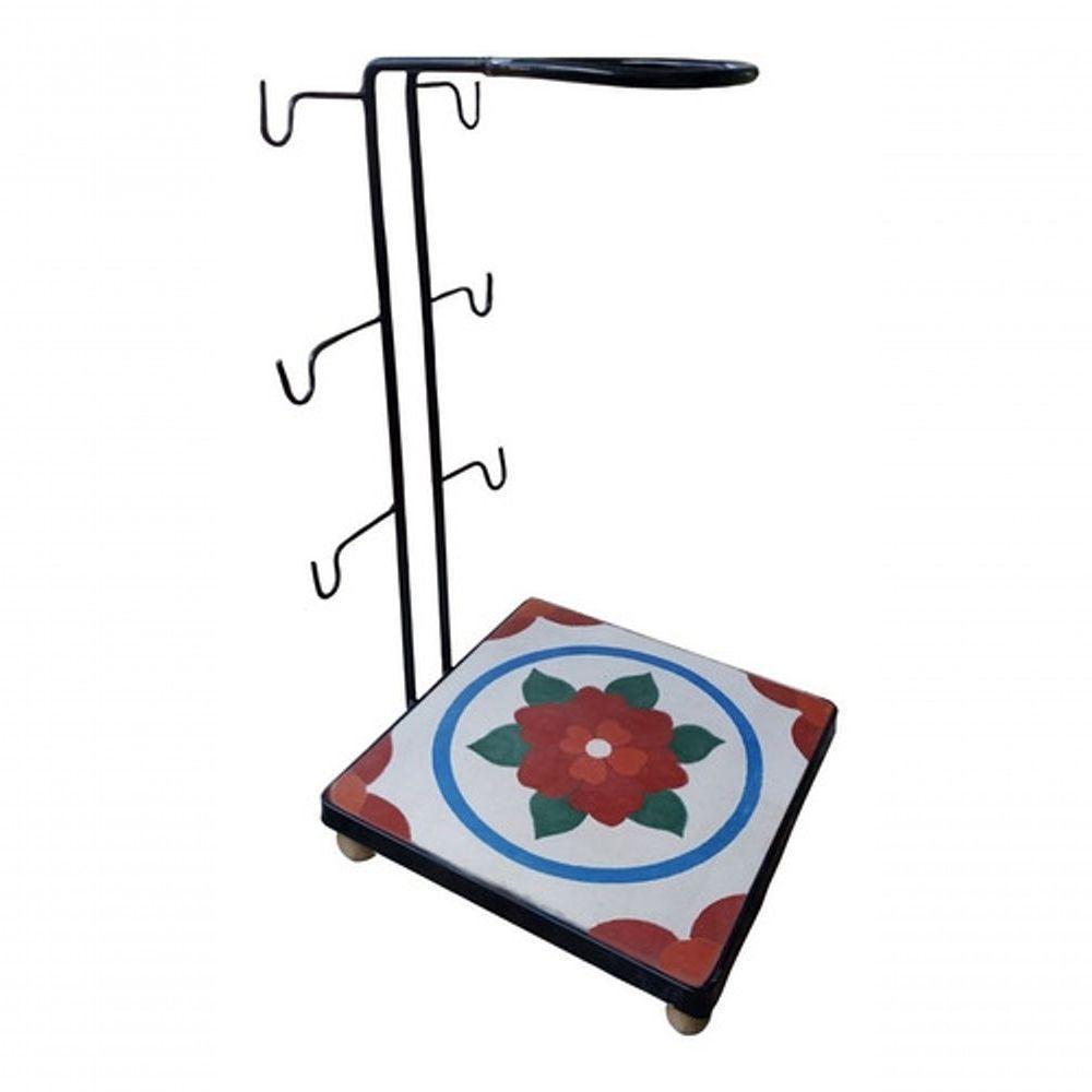 Suporte Coador Café Mancebo Filtro Ferro E Ladrilho Rústico Ladrilho F1 - 2