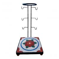 Suporte Coador Café Mancebo Filtro Ferro E Ladrilho Rústico Ladrilho F1 - 1