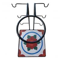 Suporte Coador Café Mancebo Filtro Ferro E Ladrilho Rústico Ladrilho F1 - 3