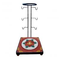 Suporte Coador Café Mancebo Filtro Ferro E Ladrilho Rústico Ladrilho F2 - 4