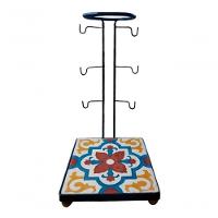 Suporte Coador Café Mancebo Filtro Ferro E Ladrilho Rústico Ladrilho A1 - 3