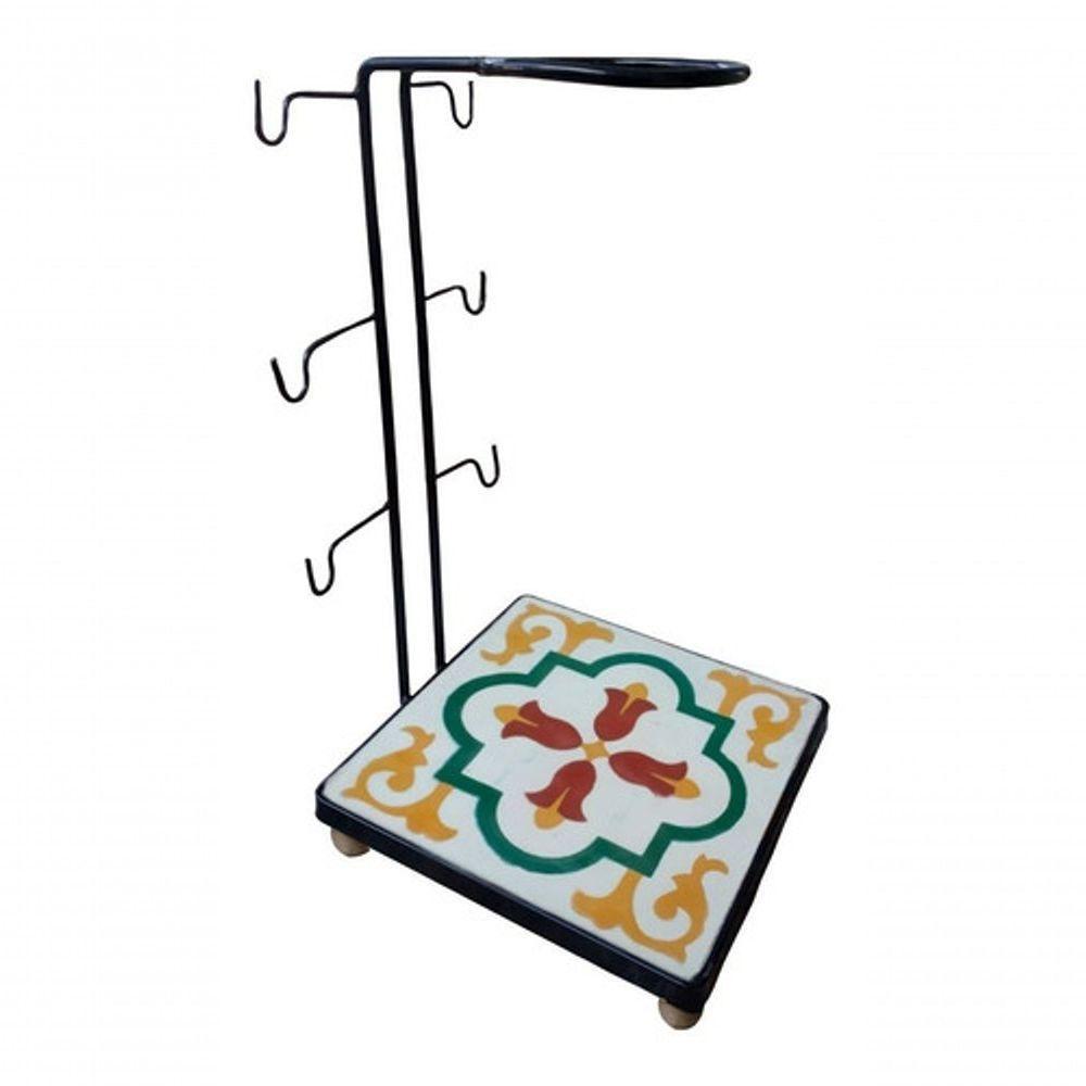 Suporte Coador Café Mancebo Filtro Ferro E Ladrilho Rústico Ladrilho E1 - 2