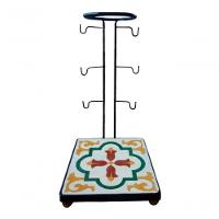 Suporte Coador Café Mancebo Filtro Ferro E Ladrilho Rústico Ladrilho E1 - 1