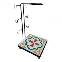 Suporte Coador Café Mancebo Filtro Ferro E Ladrilho Rústico Ladrilho E1 - 2