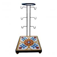 Suporte Coador Café Mancebo Filtro Ferro E Ladrilho Rústico Ladrilho B4 - 3