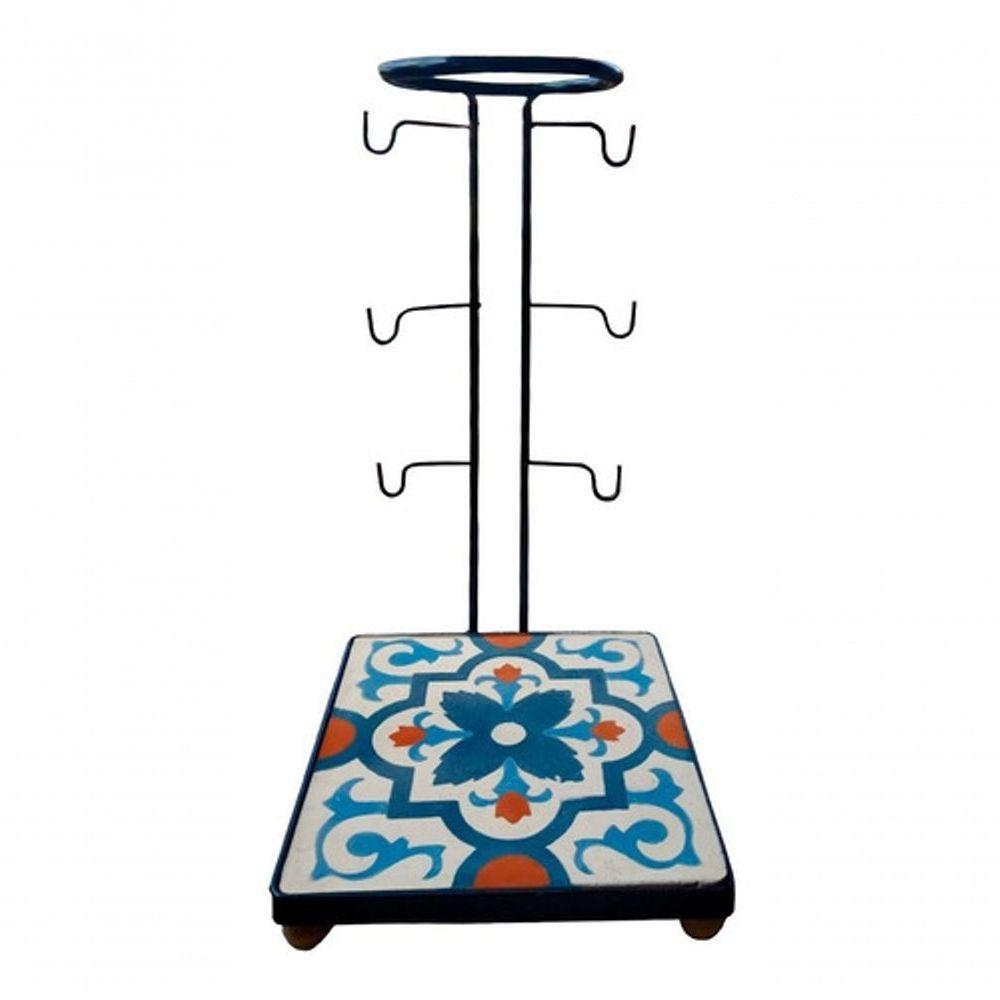 Suporte Coador Café Mancebo Filtro Ferro E Ladrilho Rústico Ladrilho A2 - 3