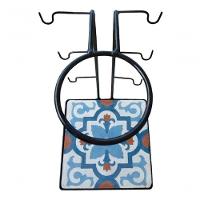 Suporte Coador Café Mancebo Filtro Ferro E Ladrilho Rústico Ladrilho A2 - 2