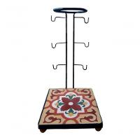 Suporte Coador Café Mancebo Filtro Ferro E Ladrilho Rústico Ladrilho A5 - 4