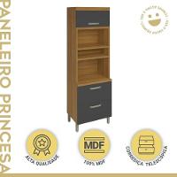 Paneleiro Torre Quente 2 Portas 1 Gaveta Princesa Nesher Móveis - 6