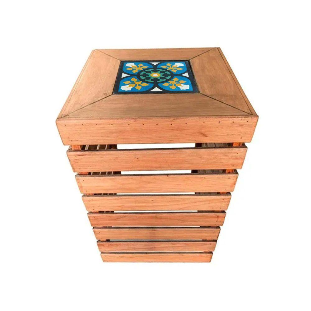 Porta Botijão De Gás Móvel Aparador Para Cozinha C- Ladrilho - 10