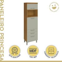 Paneleiro 2 Portas 3 Gavetas Princesa Nesher Móveis - 6