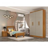 Guarda Roupa Amsterdam 4 Portas Tcil - 4