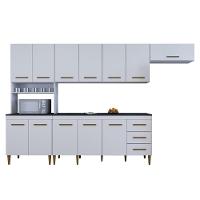 Cozinha Completa 12 Portas 3 Gavetas Atenas Kaiki Moveis - 1