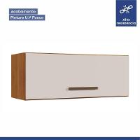 Cozinha Completa 10 Portas 3 Gavetas Atenas Kaiki Moveis Nature-off White - 5