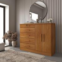 Comoda Istambul 5 Gavetas 2 Portas Tcil - 3