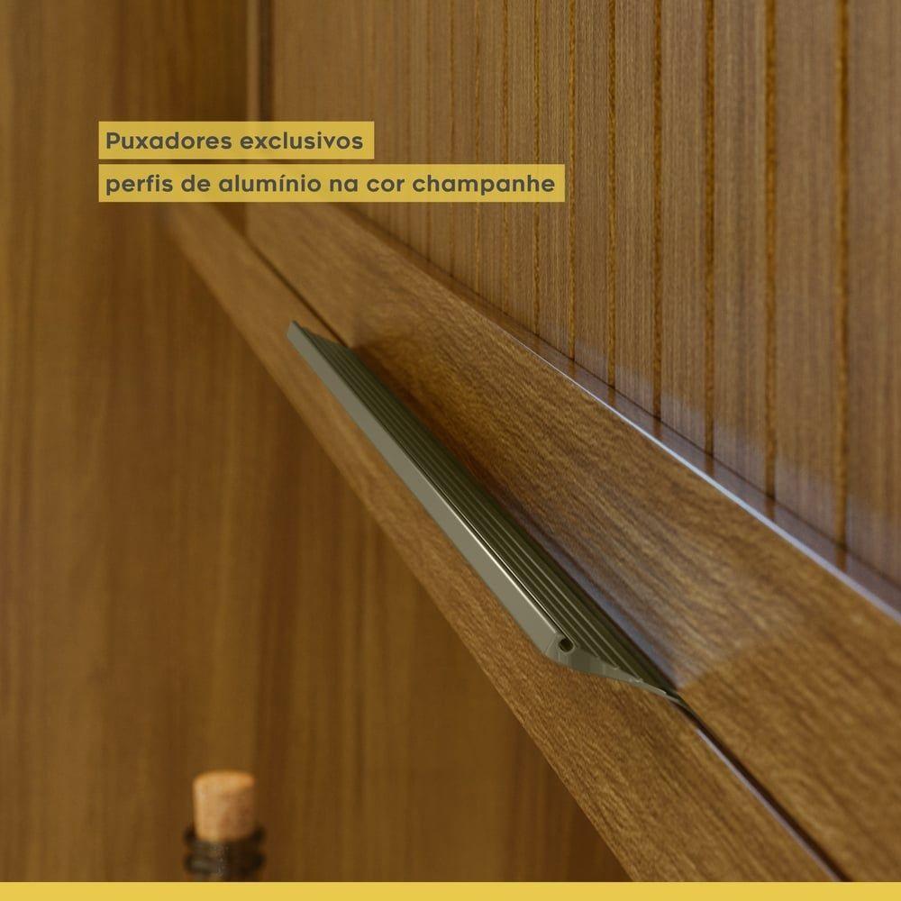 Cozinha Compacta 6 Portas 2 Gavetas Loft Imperatriz Nesher Móveis - 8