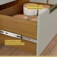 Cozinha Compacta 6 Portas 2 Gavetas Loft Imperatriz Nesher Móveis - 7