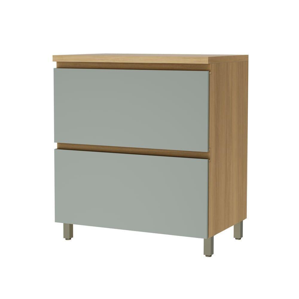 Balcão 1 Porta Basculante 1 Gaveta 80cm 100% Mdf Rainha - 1