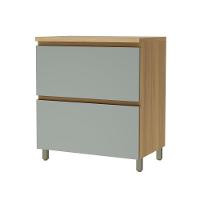 Balcão 1 Porta Basculante 1 Gaveta 80cm 100% Mdf Rainha - 1