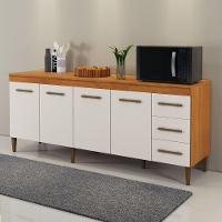 Balcão Atenas 4 Portas E 3 Gavetas Kaiki Moveis - 2