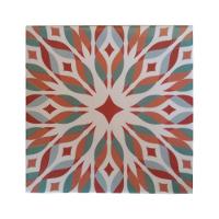 Bandeja Café Da Manhã Ferro Com 2 Azulejos Azulejo G1 - 1