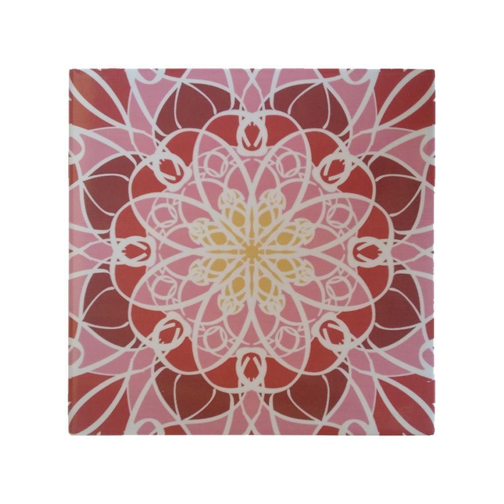 Bandeja Café Da Manhã Ferro Com 2 Azulejos Azulejo G5 - 1