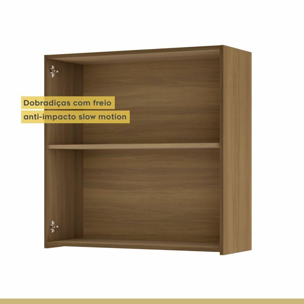 Armário Aéreo 2 Portas 80cm 100% Mdf Rainha - 3