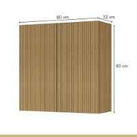 Armário Aéreo 2 Portas 80cm 100% Mdf Rainha - 8