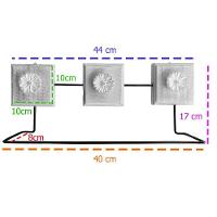 Kit Banheiro Com 2 Toalheiros + Porta Papel Higiênico + Toalheiro Rustico Artesanal Cor Vermelho - 2