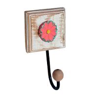 Kit Banheiro Com 2 Toalheiros + Porta Papel Higiênico + Toalheiro Rustico Artesanal Cor Vermelho - 7