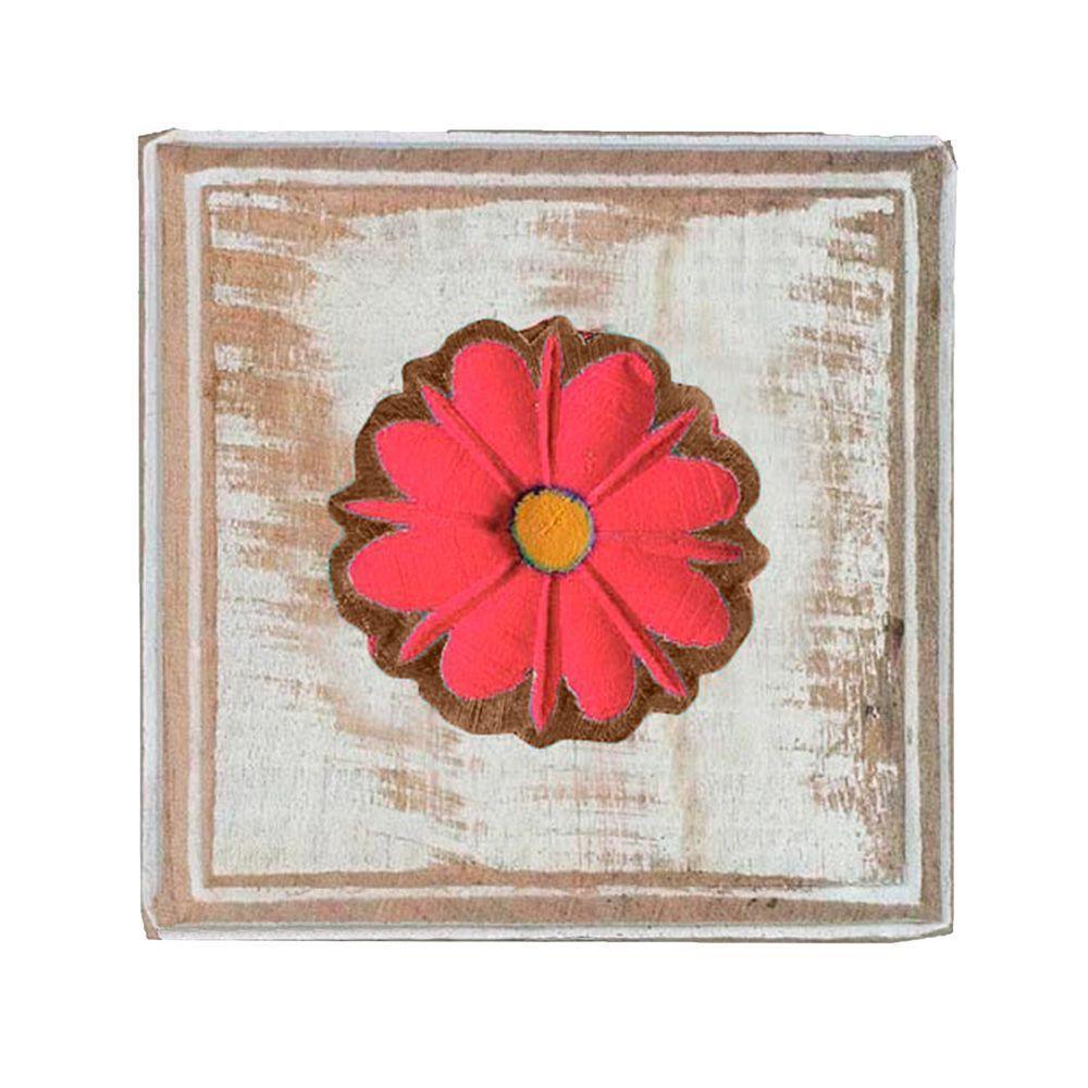 Kit Banheiro Com 2 Toalheiros Duplos + Porta Papel Higiênico + Toalheiro Rustico Artesanal Cor Vermelho - 2