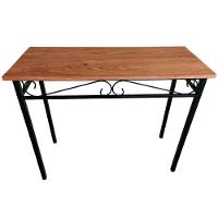 Aparador Em Madeira Maciça E Ferro Artesanal Alta Qualidade Tamanho 100 Cm - 1