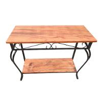 Aparador Grande Para Sala Ferro E Madeira Artesanal Tamanho 100 Cm - 1