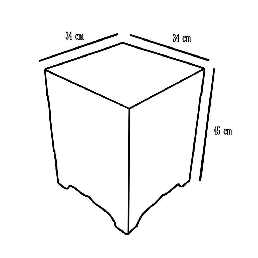 Banco Madeira Volpi Baú Com Ladrilho Hidráulico Azulejo Ladrilho A2 - 7