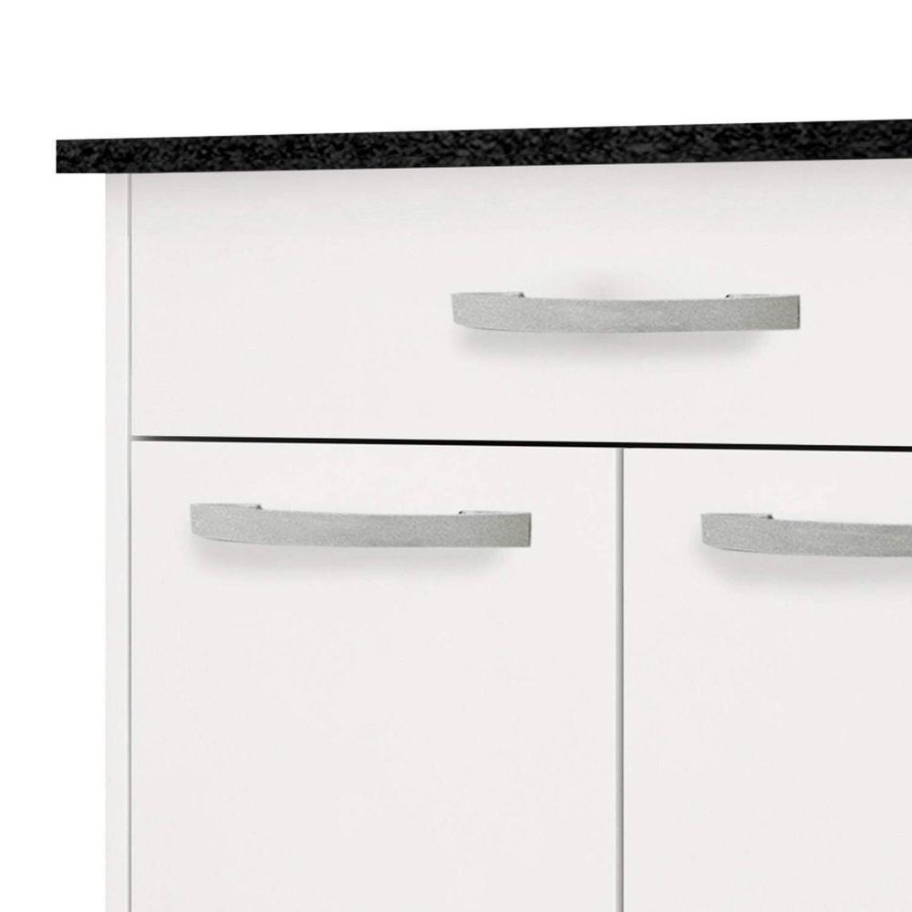 Balcão De Cozinha 2 Portas 1 Gaveta Girassol Kaiki Móveis - 2