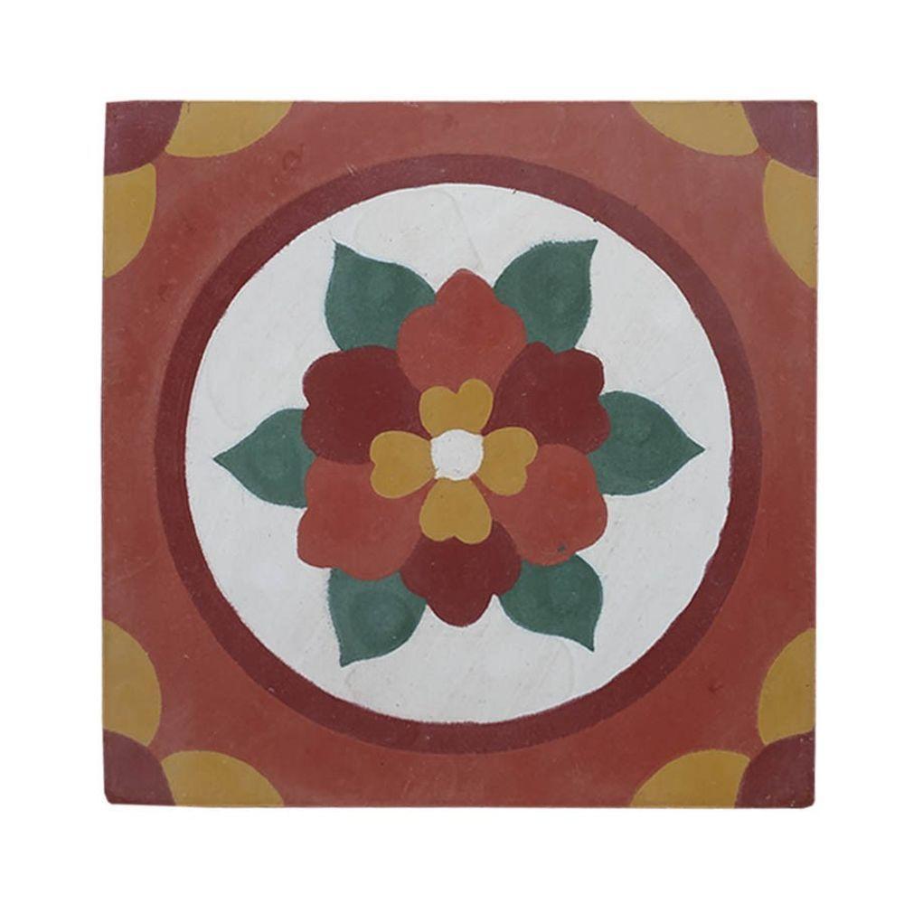 Banco Madeira Volpi Baú Com Ladrilho Hidráulico Azulejo Ladrilho F2 - 9