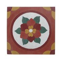 Banco Madeira Volpi Baú Com Ladrilho Hidráulico Azulejo Ladrilho F2 - 9