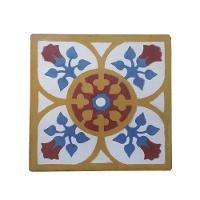 Banco Madeira Volpi Baú Com Ladrilho Hidráulico Azulejo Ladrilho F1 - 1