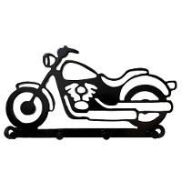 Cabideiro Porta Chaves 4 Ganchos Moto Classica Corte A Laser - 1
