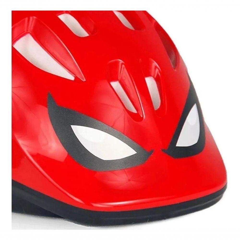 Capacete Infantil Spiderman Homem Aranha 50 A 56 Cm - Nathor - 6