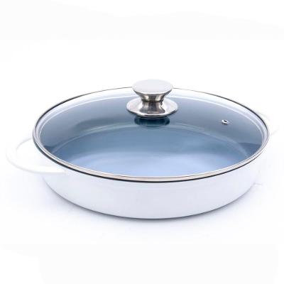 Caçarola Hercules Indução Antiaderente 30cm 3,5l Branca