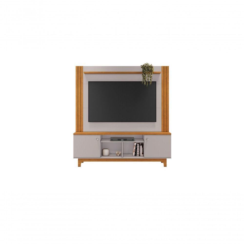 Estante Home Para Tvs De Ate 65 Polegadas Balsamo Candian - Jcm Movelaria Cinamomo-off White - 1