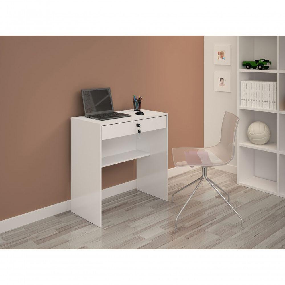 Escrivaninha Andorinha 1 Gaveta Com Chave Jcm Movelaria - 1