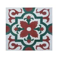 Fruteira De Ferro E Madeira Grande 3 Andares Com Ladrilho Hidráulico Artesanal Ladrilho A3 - 7