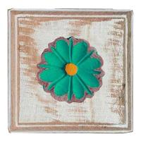 Kit Banheiro 3 Peças Toalheiro Cabideiro Porta Papel Papel Cor Verde