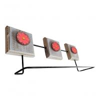 Kit Banheiro 3 Peças Toalheiro Cabideiro Porta Papel Papel Cor Vermelho - 7