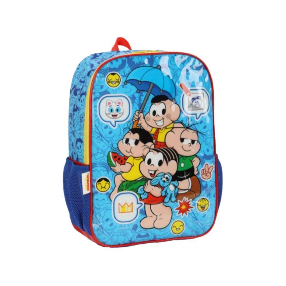 Mochila De Costas Turma Da Mônica Azul Maxlog Is39321mn0200 - 1