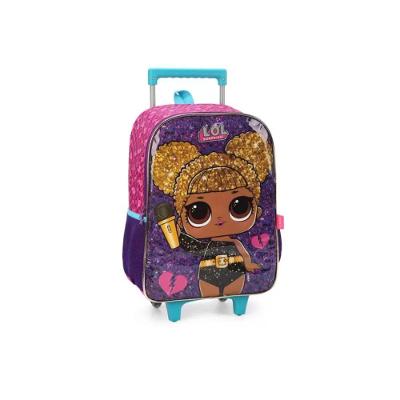 Mochila De Rodinhas Lol Surprise Roxo Luxcel